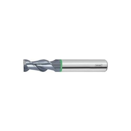 Holex Solid Carbide End Mill, TiAlN Coated, 8 mm 201650 8